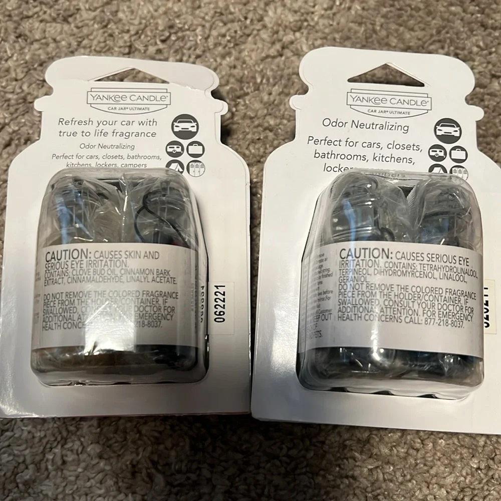TWO Yankee Candle Car Jar Ultimate variety packs (3 scents each) NEW! - Picture 2 of 7